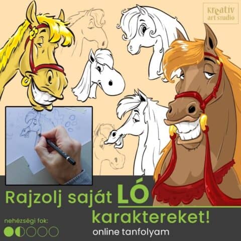 Rajzolj LÓ karaktereket